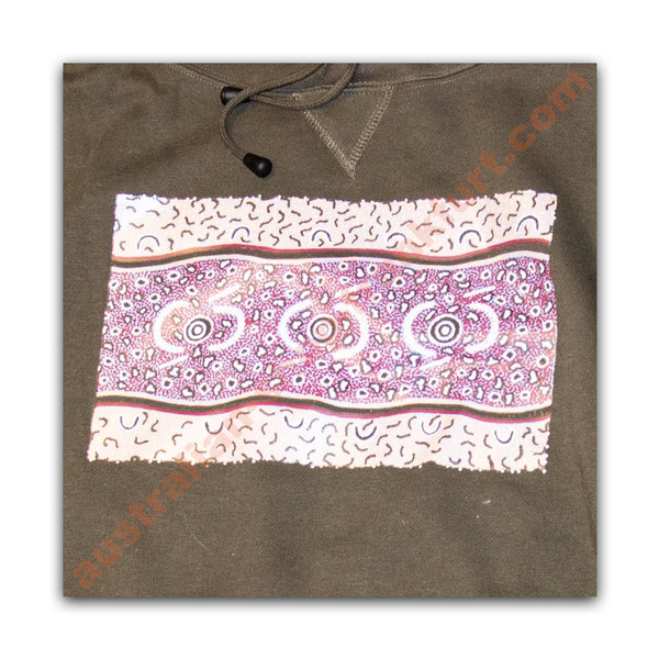 Sweatshirt/Hoodie  - Aboriginal - oliv