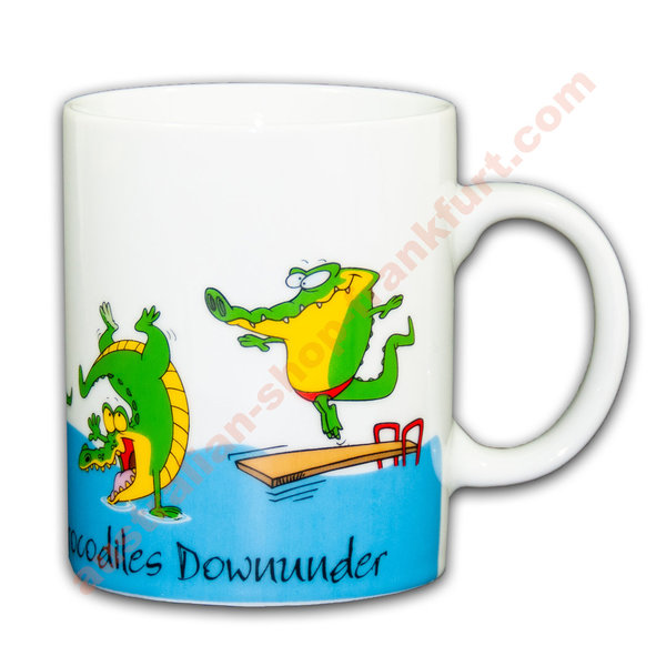 Tasse- Mug Crocodiles Downunder