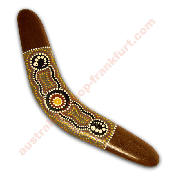 Bumerang Unikat Aboriginal Art 14"