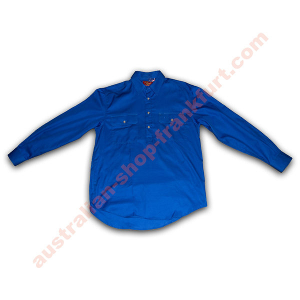Hemd - R.M. Williams  - Brigalow shirt - cobaltblau