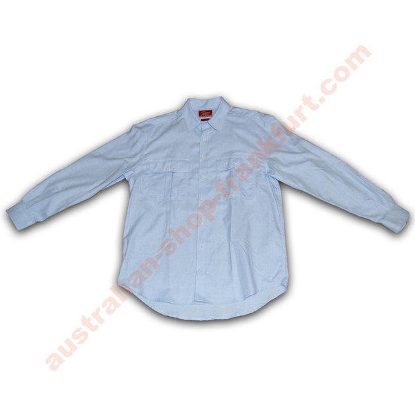 Hemd - R.M. Williams - Grazier shirt- hellblau- SH149