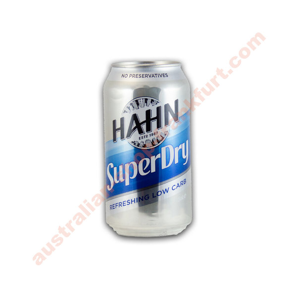 Hahn Super Dry 330ml 6 pack Dosen