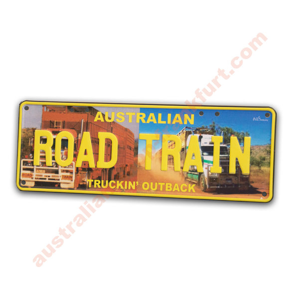 Number Plates - Road Train