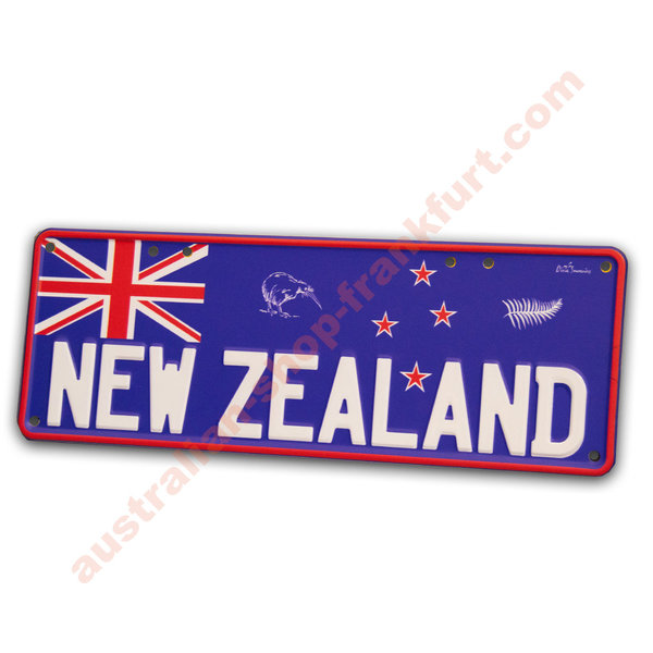 Number Plates - New Zealand