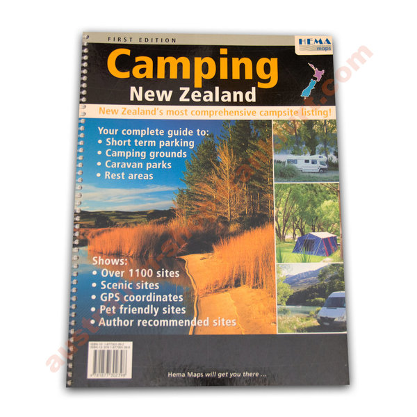 Camping - New Zealand von HEMA First edition