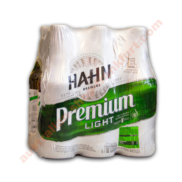 Hahn Premium Light 375ml 6er pack Flaschen- SONDERPREIS WG MHD 12/21