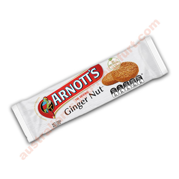 Arnott's Ginger Nuts biscuits 250g - Sonderpreis wegen MHD 04/22
