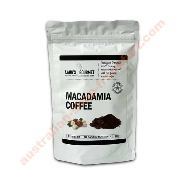 "Lang's Gourmet" Macadamia Coffee 100g