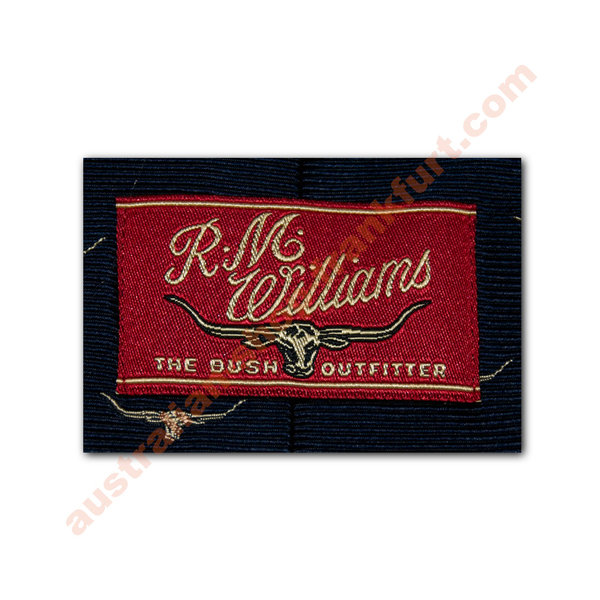 Krawatte - R.M.Williams Silk Tie navy