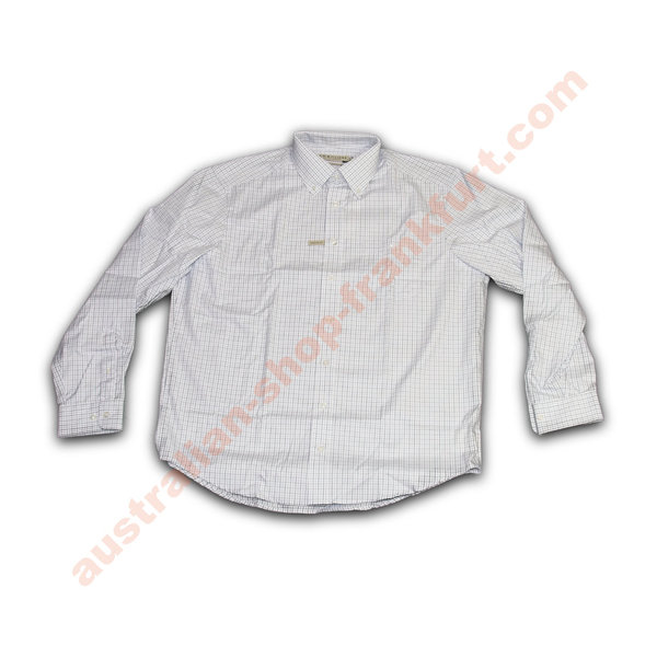 Hemd - R.M. Williams - Milton Shirt Long sleeve SH201 -blue/white check