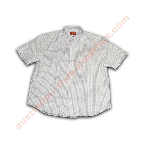 Hemd-R.M.Williams - Milton Shirt SH152 - blue/white check -short sleeve