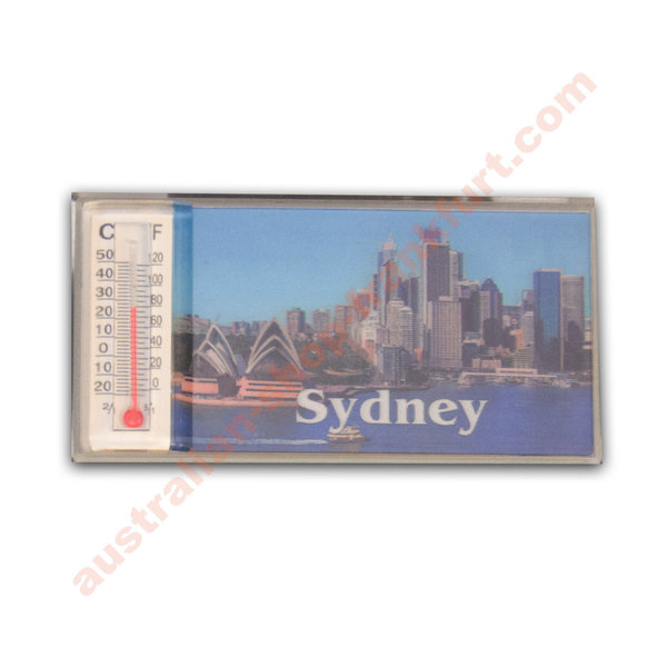 Magnet mit Thermometer - Sydney