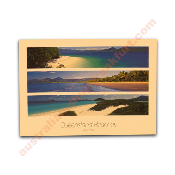 Postkarte - Queensland Beaches