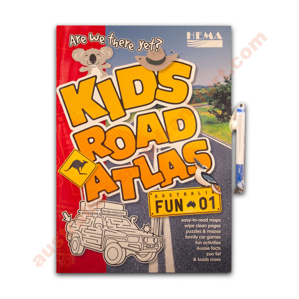 Kid's Road Atlas - HEMA Maps Publishing