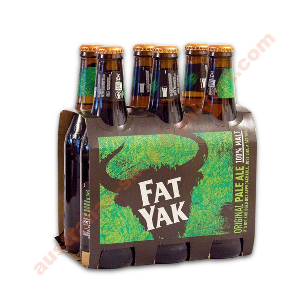 Fat Yak 6-pack - Original Pale Ale - (über 50 %)  SONDERPREIS WG. MHD!!!