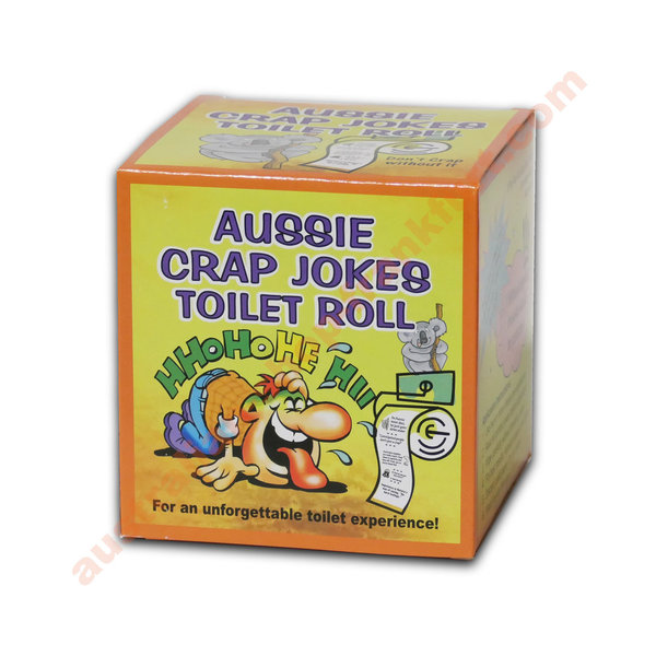 Aussie Crap Jokes Toilet Roll
