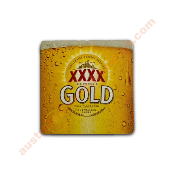 Bierdeckel / Coasters 10er Pack - XXXX Gold