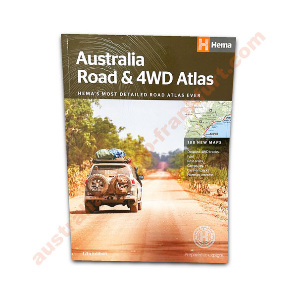 Australia Road & 4WD Road Atlas - HEMA MAPS