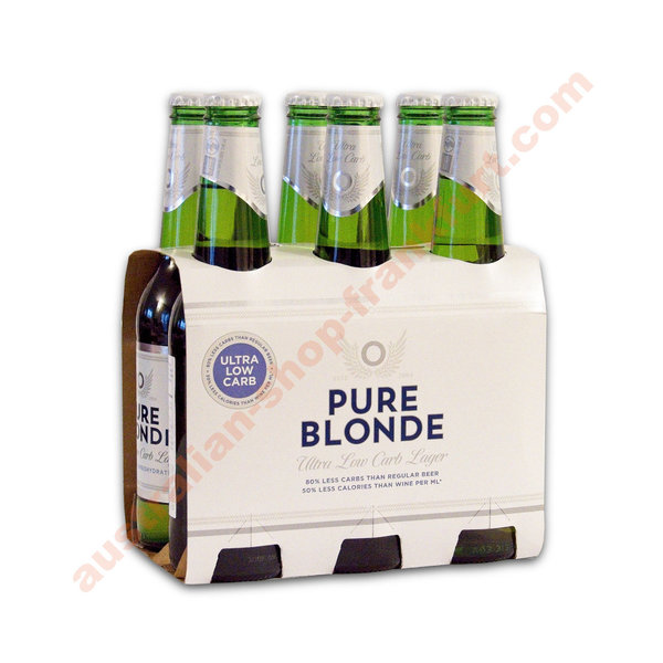 Pure Blonde -Ultra Low Carb Lager - 6er pack - SONDERPREIS  MHD: 12/22