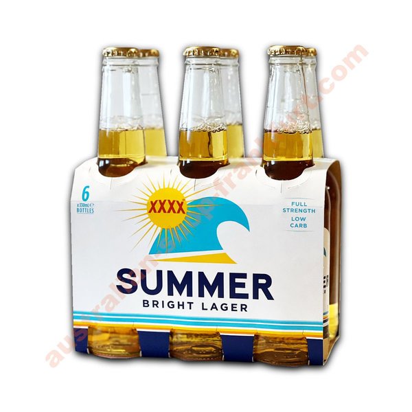 XXXX Summer Bright Lager - 6er Pack