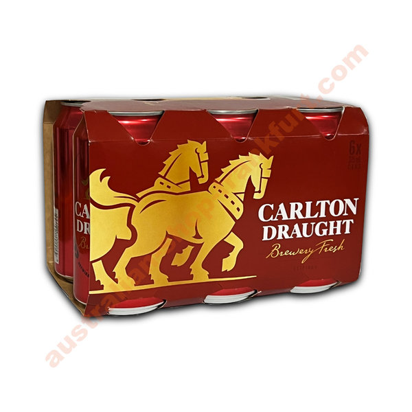 Carlton Draught 6 -pack DOSEN/CANS