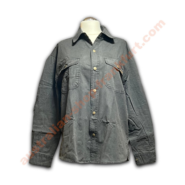 Scippis Canvas Shirt "Cowra" charcoal